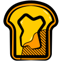 Šťastné děti - lesní školka - ikona - odpolední svačinka