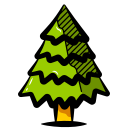 Šťastné děti - lesní školka - ikona - pobyt venku