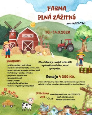 Šťastné děti - tábor 2026 Farma plná zážitků