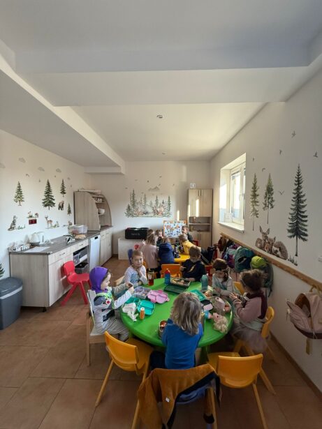 Šťastné děti - školka Vyšní lhoty - zázemí